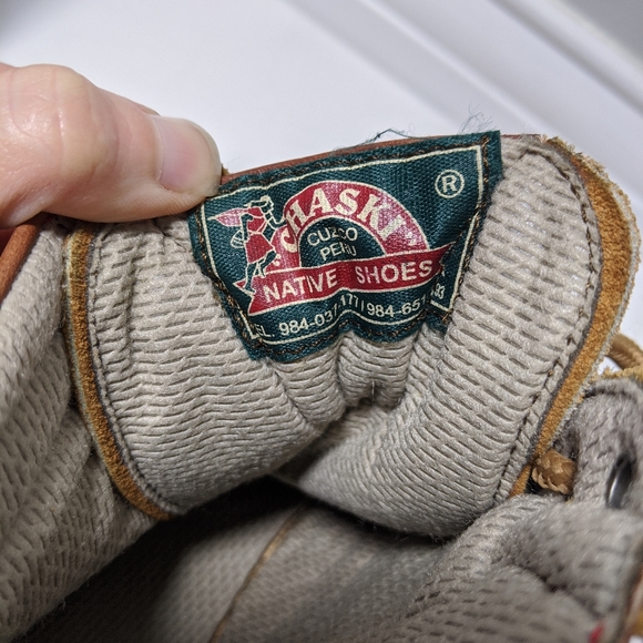 Vintage Shoes Authentic Peruvian Hiking Boots Poshmark